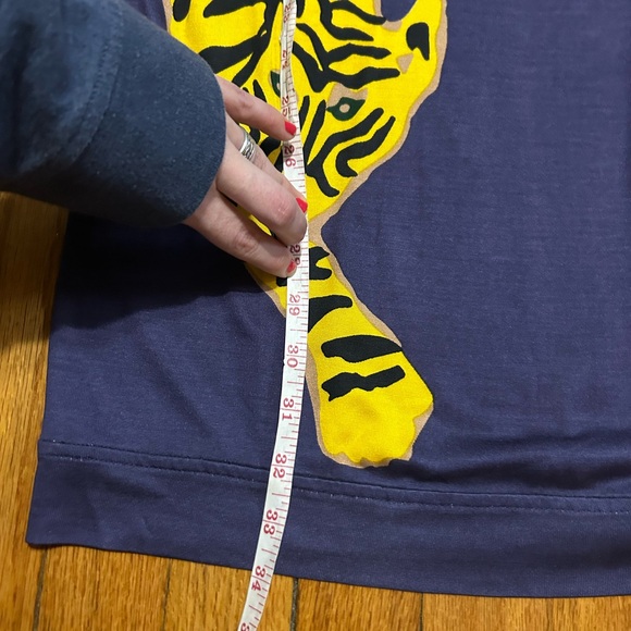 Diane Von Furstenberg Mini Dress Size 4 Silk Jersey Tiger  Print - Picture 7 of 9